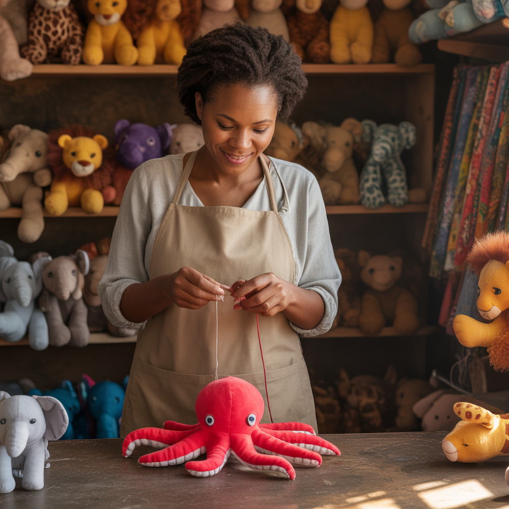 ディロフォサウルス恐竜やわらかぬいぐるみ