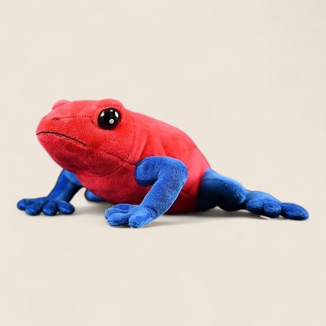 イチゴ毒液アマガエルソフトぬいぐるみ