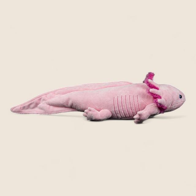 ピンクアホロートルふわふわぬいぐるみ