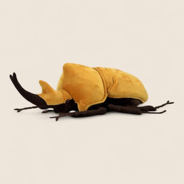 ゾウカブトムシの柔らかいぬいぐるみ