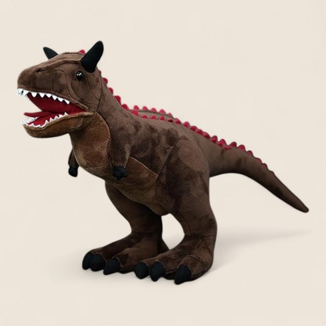 カルノタウルス恐竜のふわふわソフトぬいぐるみ