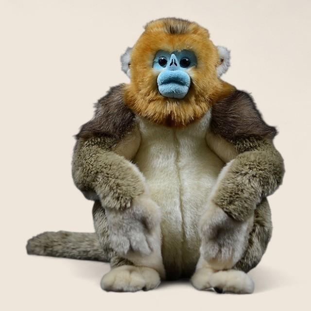ゴールデンスナブノーズモンキービッグなぬいぐるみ