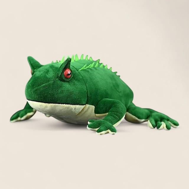 ビーズベブフォ恐竜時代のカエル ふわふわぬいぐるみ