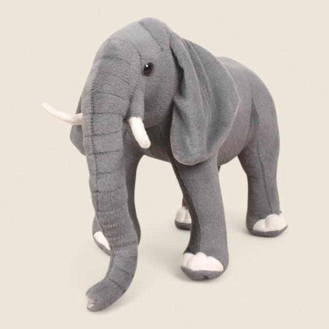 大型アフリカ象ふわふわぬいぐるみ