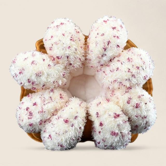 揚げ卵クラゲふわふわぬいぐるみ