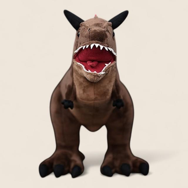 カルノタウルス恐竜のふわふわソフトぬいぐるみ