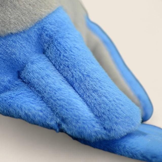 アズールウィングマグパイ鳥の柔らかいぬいぐるみ