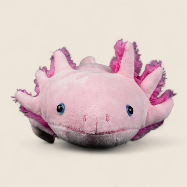 ピンクアホロートルふわふわぬいぐるみ