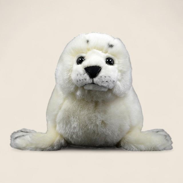 白いセ Seal 子ぬいぐるみやわらかぬいぐるみ