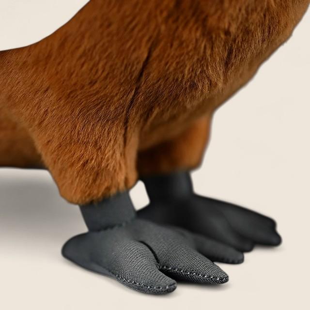 ルビオハナグロクチバシカラスのぬいぐるみ