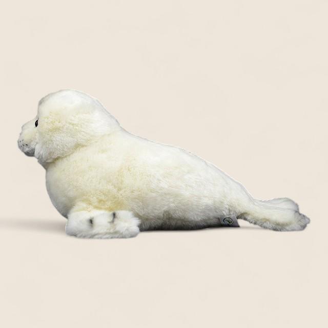白いセ Seal 子ぬいぐるみやわらかぬいぐるみ