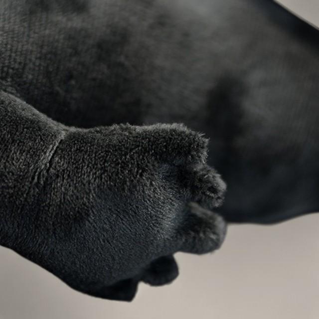 ブラックアホロートルの柔らかいぬいぐるみ玩具