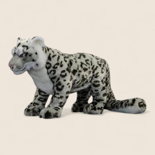 スノーレパードキャット柔らかいぬいぐるみ