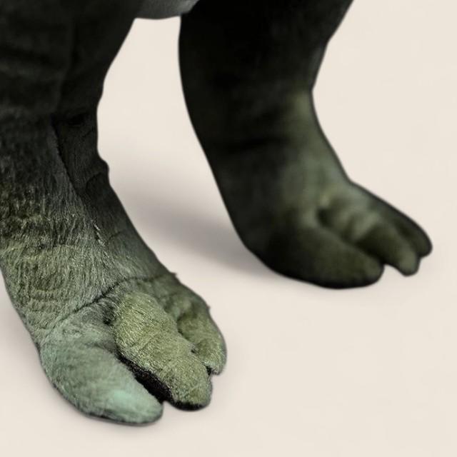グリーンティラノサウルス Tレックス 恐竜 柔らかいぬいぐるみ