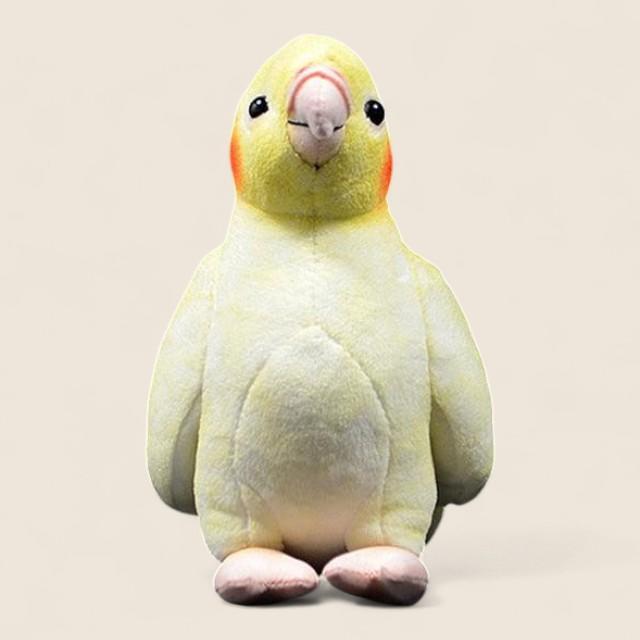 コカティール鳥 ソフトぬいぐるみ人形