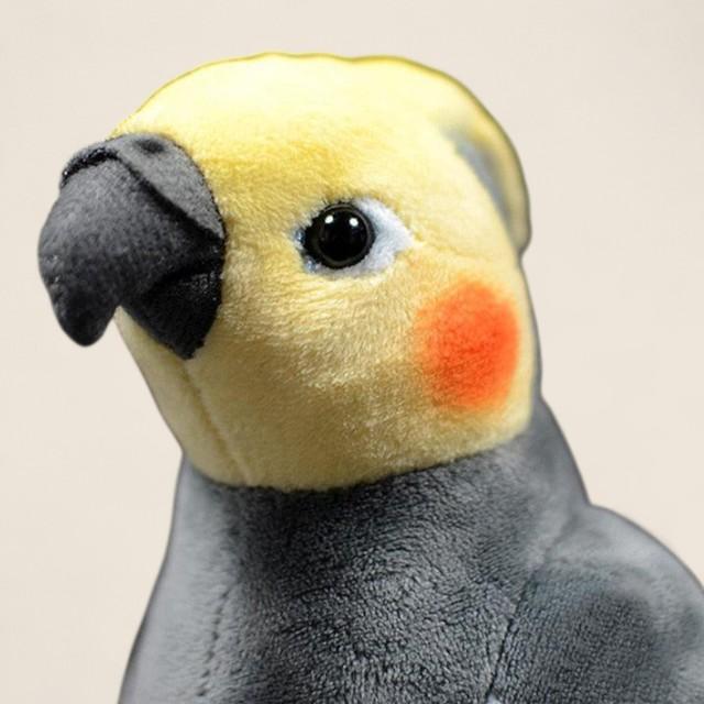 コカティール鳥 ソフトぬいぐるみ人形