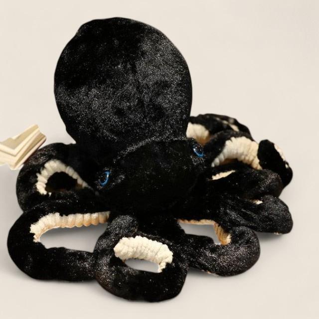 カラフルなタコの柔らかいぬいぐるみ