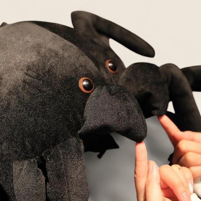 大きなクモのソフトぬいぐるみ枕おもちゃ