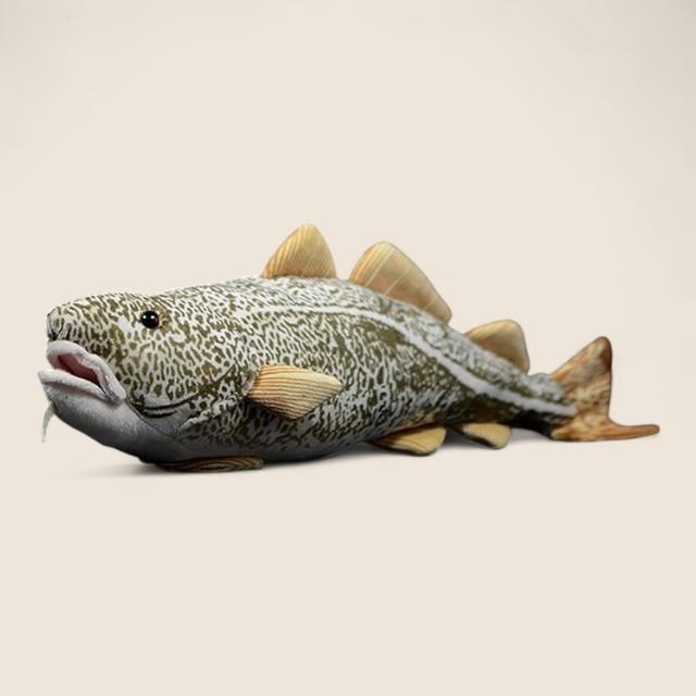 大西洋タラの柔らかいぬいぐるみ玩具