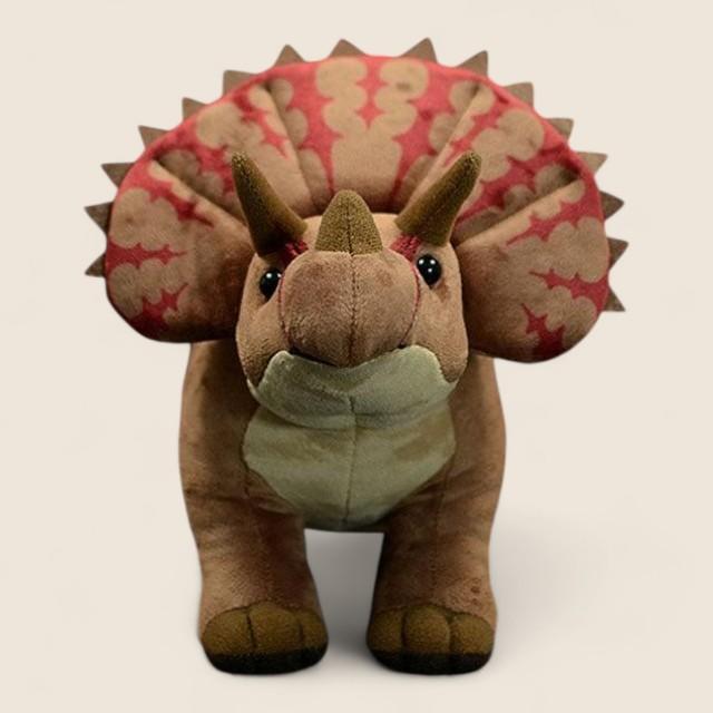 トリケラトプス恐竜ソフトぬいぐるみ