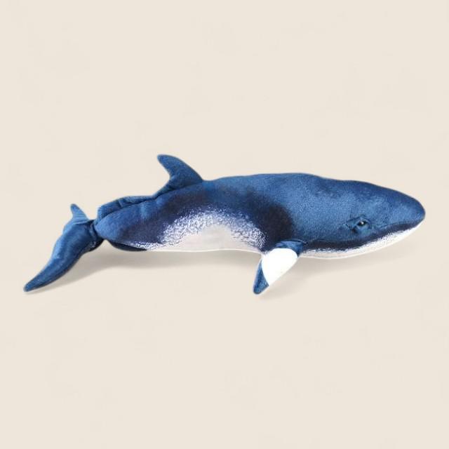 ミンククジラの柔らかいぬいぐるみ玩具
