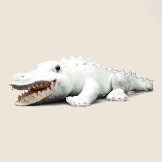 アルビノアリゲーター ソフトぬいぐるみ