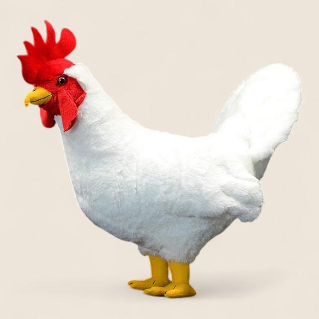 ニワトリ鶏のやわらかいふわふわぬいぐるみ