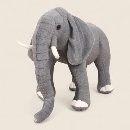 大型アフリカ象ふわふわぬいぐるみ