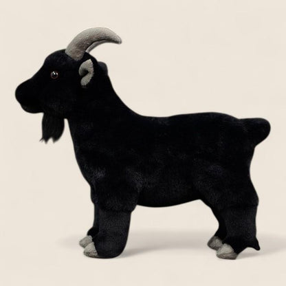 リアルなヤギのふわふわぬいぐるみ