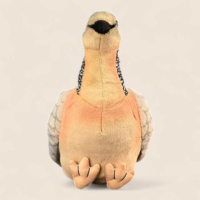 斑点鳩のふわふわぬいぐるみ