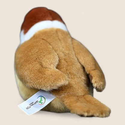 ツリスズメのふかふかぬいぐるみおもちゃ