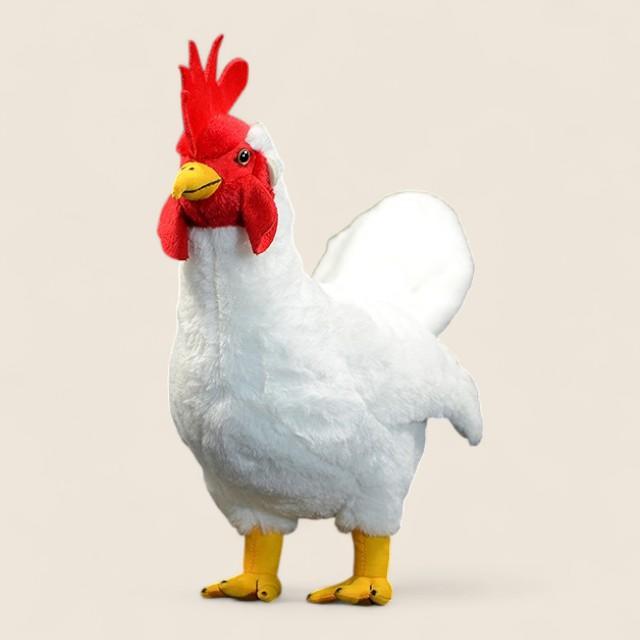 ニワトリ鶏のやわらかいふわふわぬいぐるみ