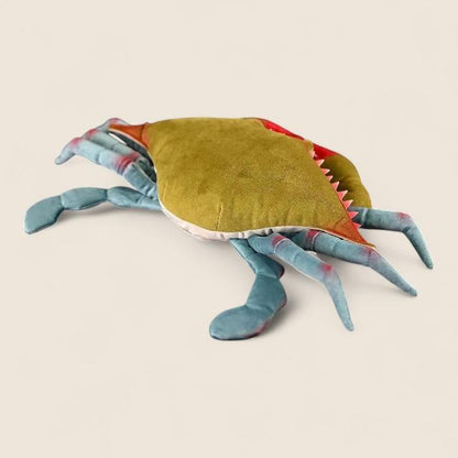 ブルークラブやわらかくふわふわのぬいぐるみ