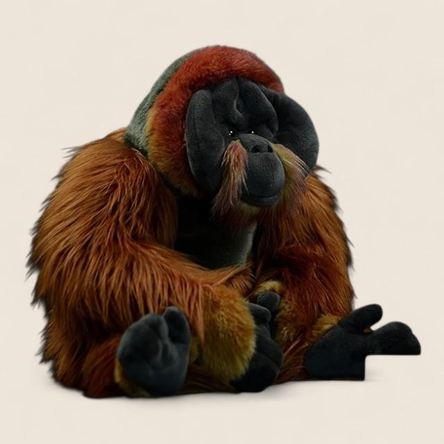 オランウータン猿のソフトぬいぐるみ人形