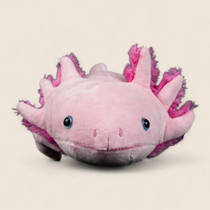 ピンクアホロートルふわふわぬいぐるみ