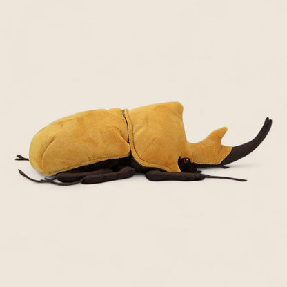 ゾウカブトムシの柔らかいぬいぐるみ