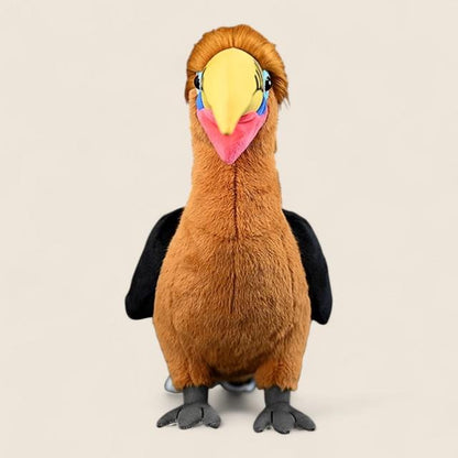 ルビオハナグロクチバシカラスのぬいぐるみ