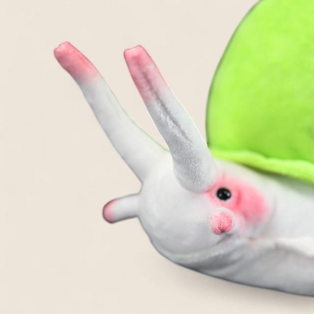 グリーンマウンテンカタツムリのふわふわぬいぐるみ