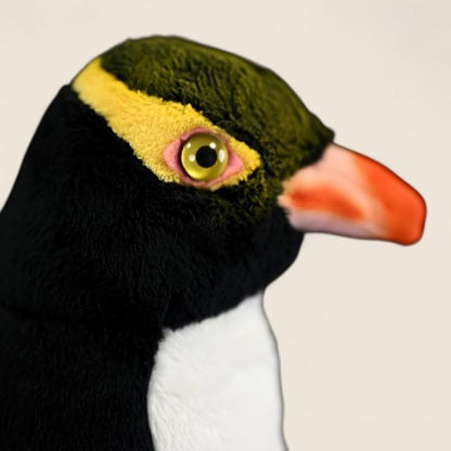 イエローアイペンギンのぬいぐるみ柔らかいぬいぐるみ人形