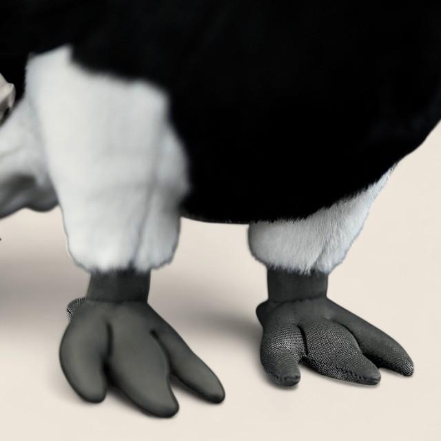 サイチョウ鳥の柔らかいぬいぐるみ玩具