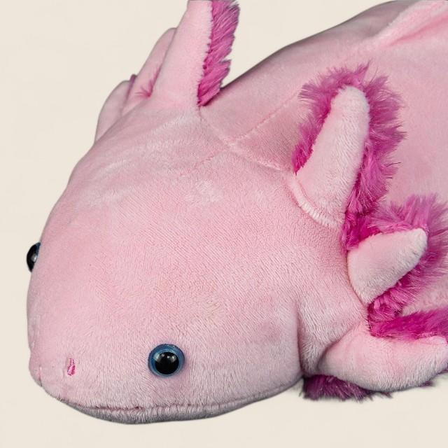 ピンクアホロートルふわふわぬいぐるみ