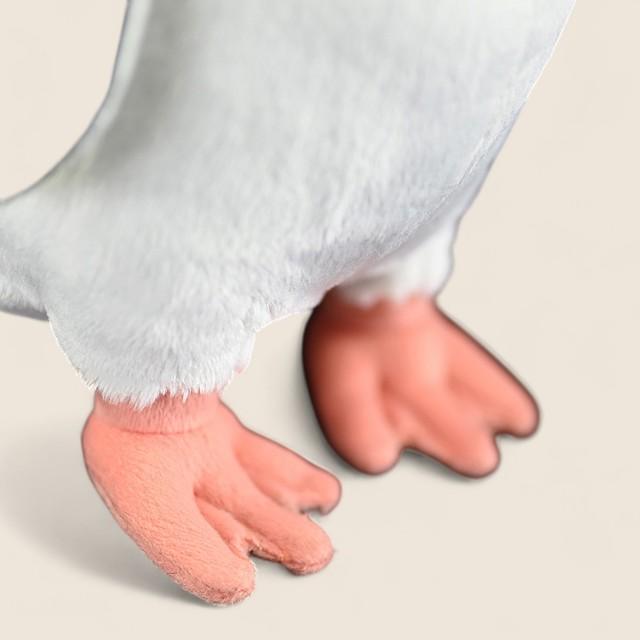 イエローアイペンギンのぬいぐるみ柔らかいぬいぐるみ人形