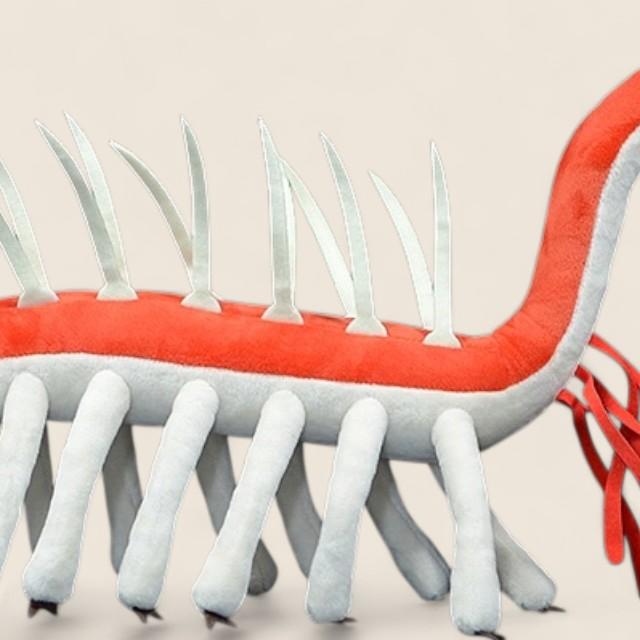 ハルシジジェニアカンブリア動物柔らかいぬいぐるみ