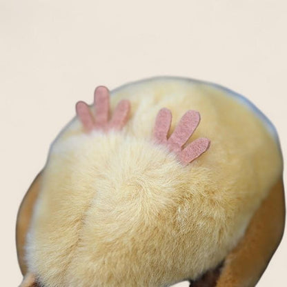 ツリスズメのふかふかぬいぐるみおもちゃ