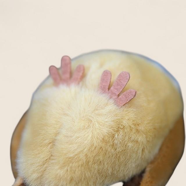 ツリスズメのふかふかぬいぐるみおもちゃ