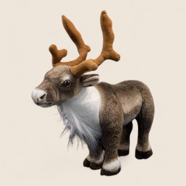 カリブー・トナカイのソフトぬいぐるみおもちゃ