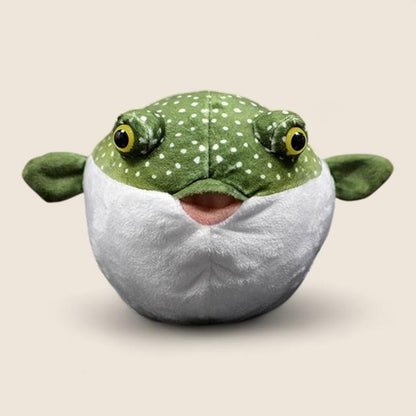フグのぬいぐるみソフトマスコット