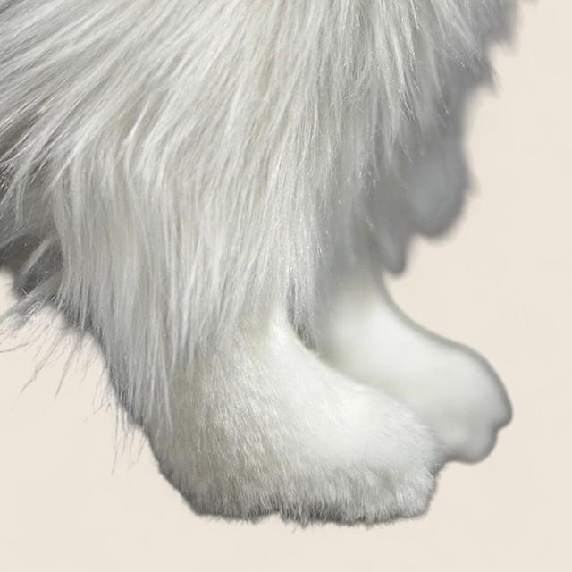 ボーダーコリー犬のソフトふわふわぬいぐるみ