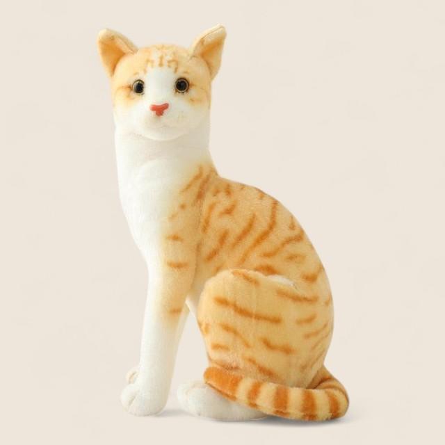 猫用ふわふわぬいぐるみデコおもちゃ