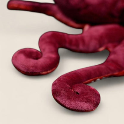 レッドオクトパス柔らかいぬいぐるみ